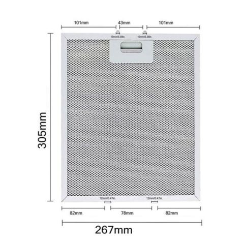 Filtro de Malla / Rejilla para Campana Extractora – 26,7 x 30,5 cm Filtro de Malla / Rejilla para Campana Extractora – 26,7 x 30,5 cm