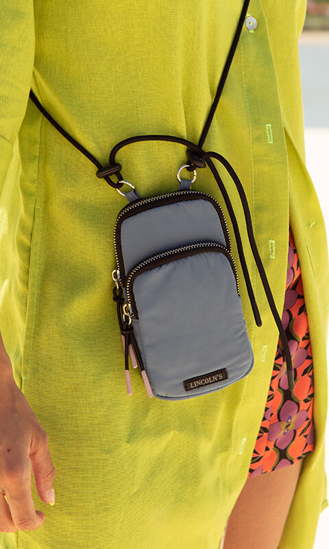 PHONE BAG ILLESCAS AZUL PIEDRA