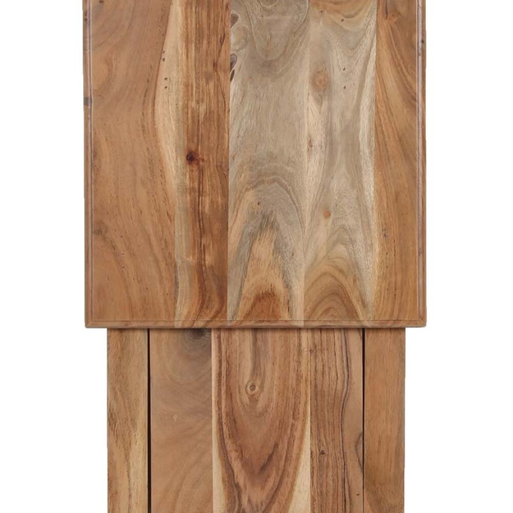 MESA AUXILIAR MADERA MARRON PLEGABLE CASTAÑO