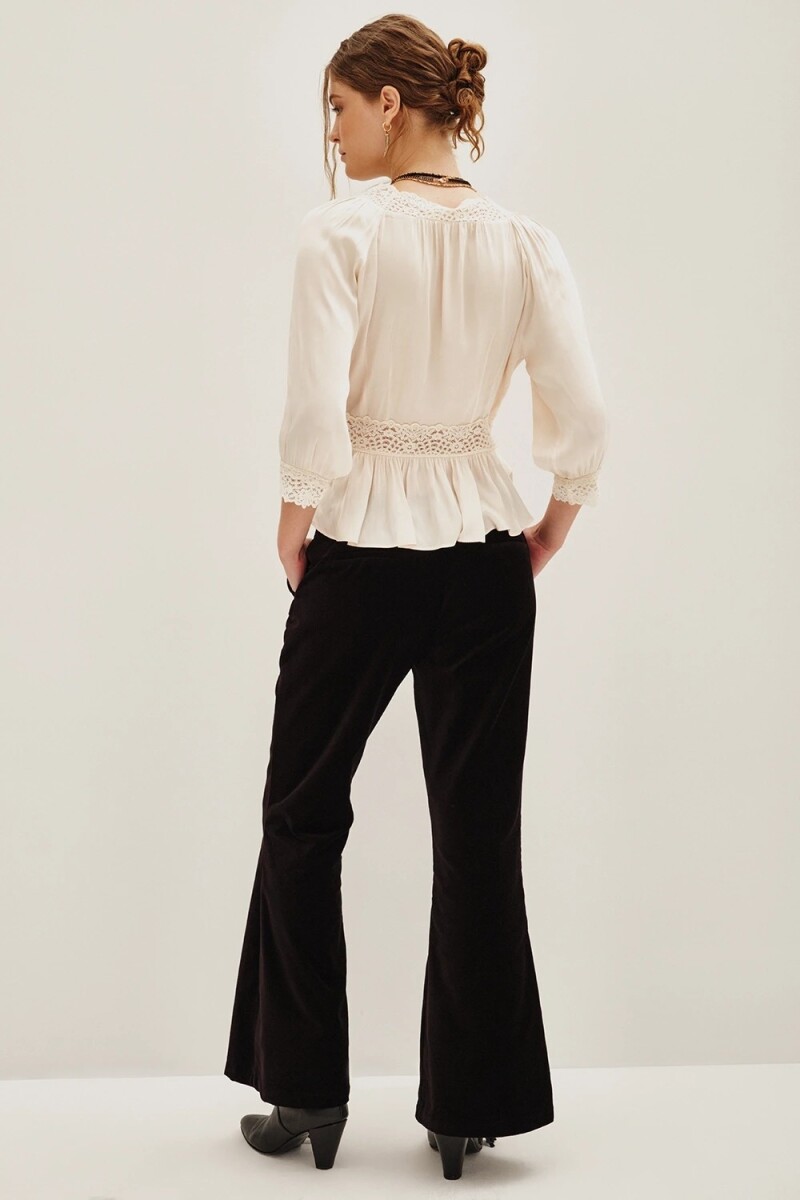 Pantalon Taylor Velvet Negro