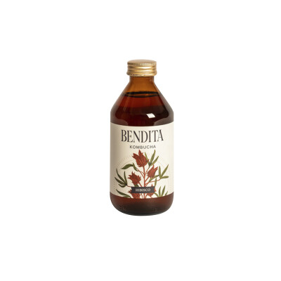 Bendita Kombucha hibisco 250ml Kombucha Hibisco 250ml