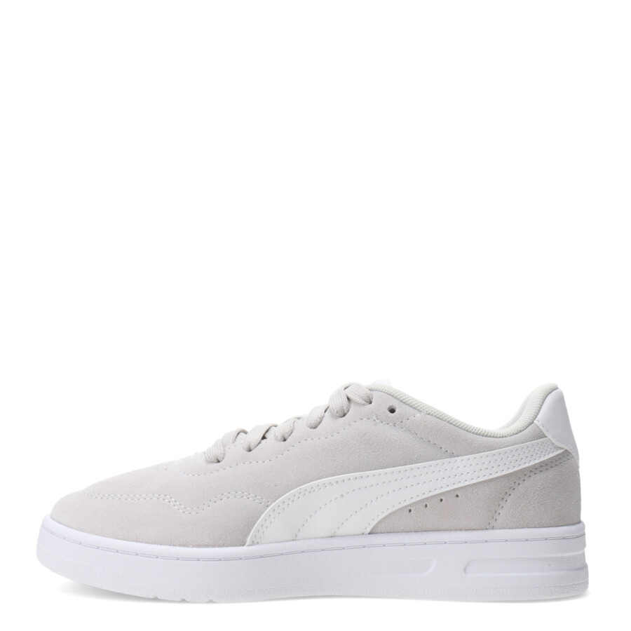 Championes de Mujer Puma Gris - Blanco