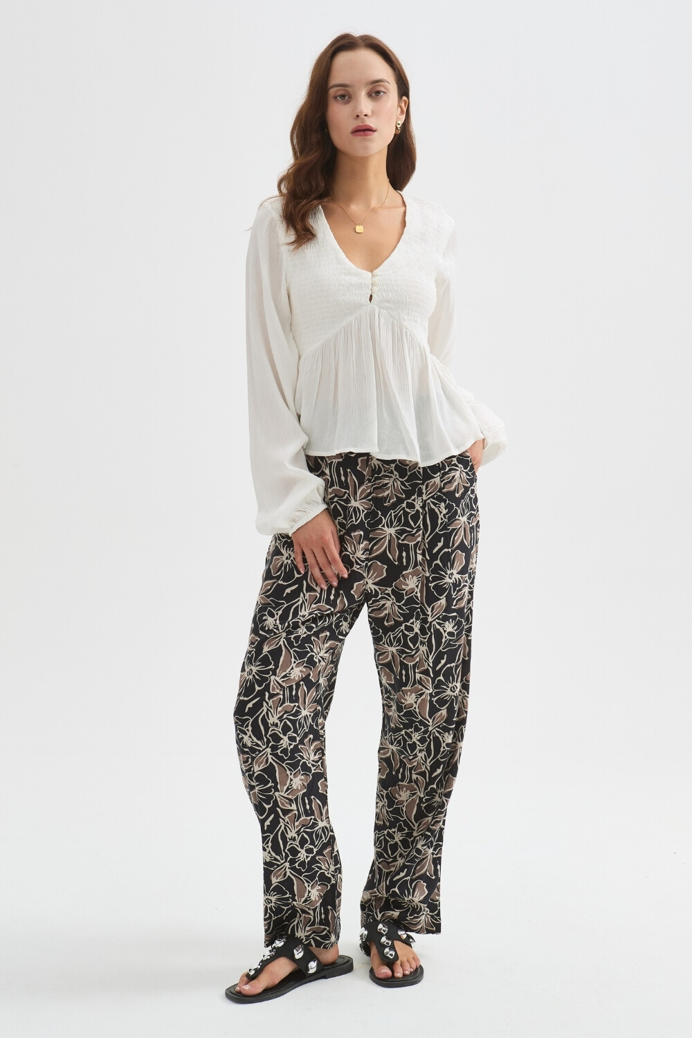 Blusa Pelvi Marfil / Off White