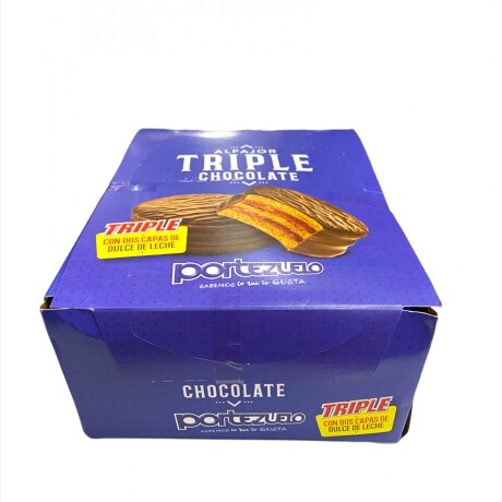Alfajor Portezuelo Triple x 12 Chocolate