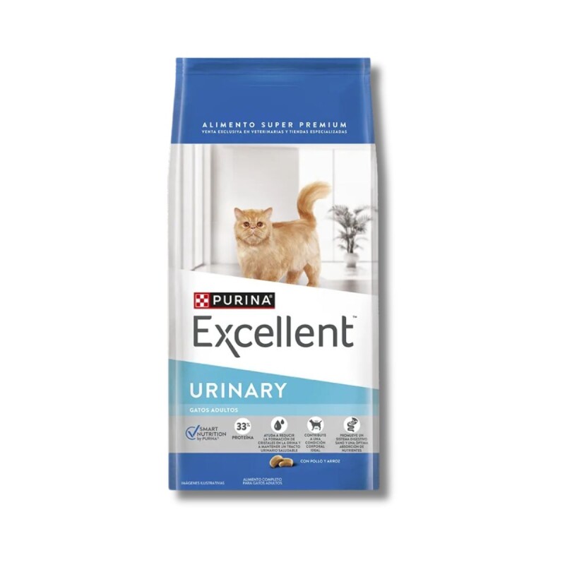EXCELLENT GATOS ADULTOS URINARY 1 KG EXCELLENT GATOS ADULTOS URINARY 1 KG