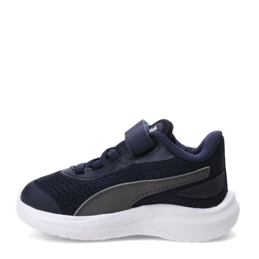 Championes de Niños Puma Skyrocket 2 Ac+ Infantil Azul - Blanco