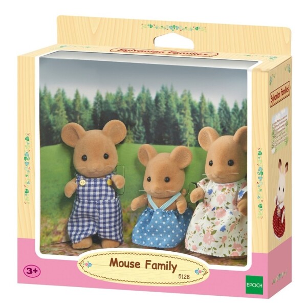 Sylvanian Families Familia Del Ratón Juguete Infantil Sylvanian Families Familia Del Ratón Juguete Infantil