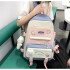 Set Mochila Impermeable Kawaii Estilo Coreano 5 Piezas Variante Color Lila 2