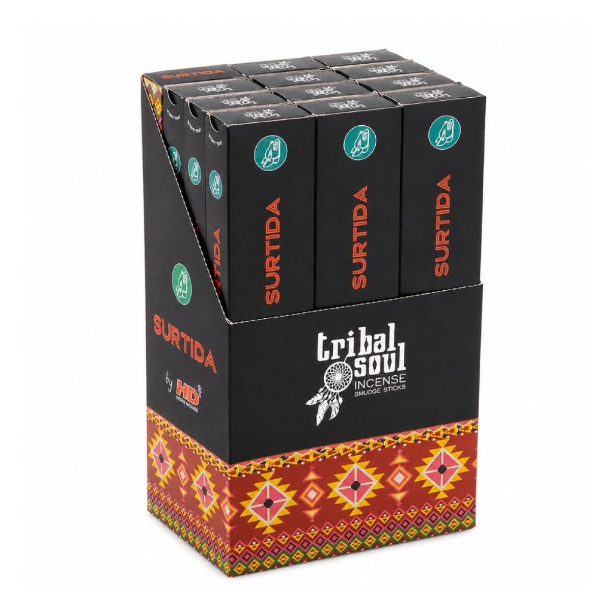 INCIENSO HARI DARSHAN TRIBAL SOUL CAJA X12 - Caja Surtida 