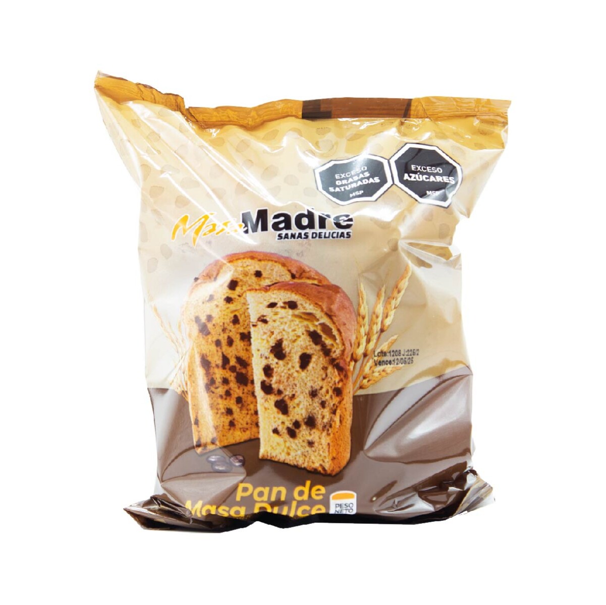 PAN DULCE MASA MADRE CHOCOLATE 300 GRS 