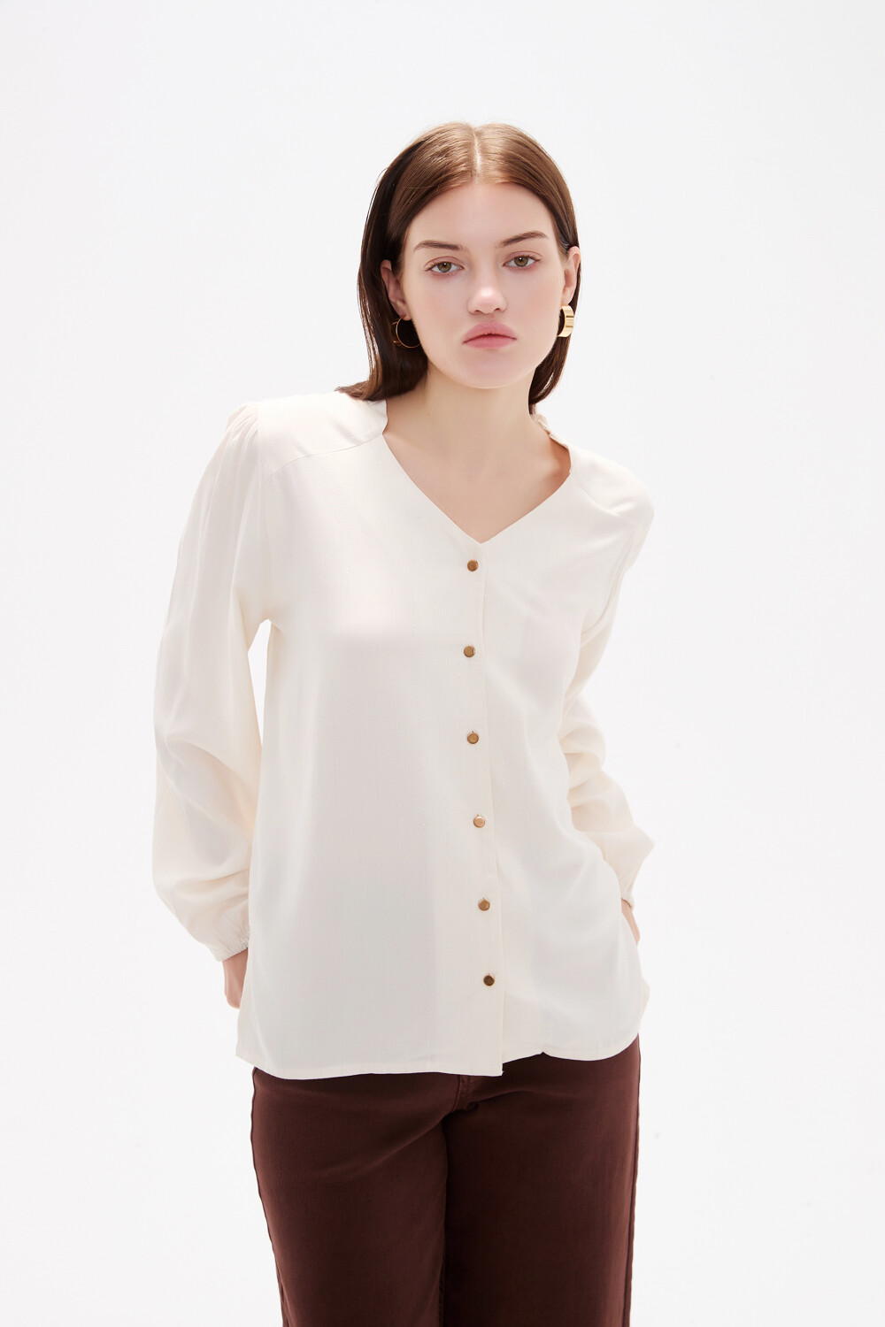 Camisa Blova Crudo / Natural