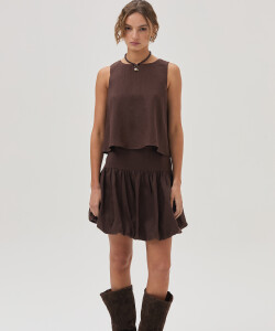 Falda Blair Chocolate