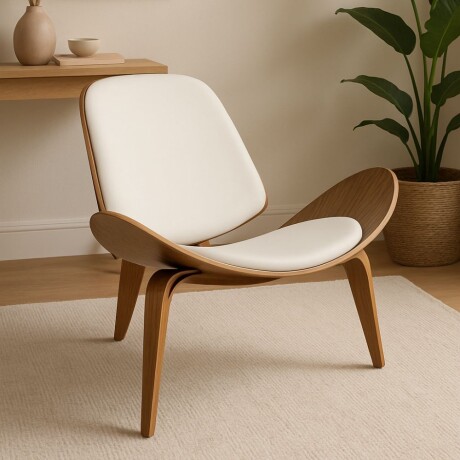 Butaca Shell Beige