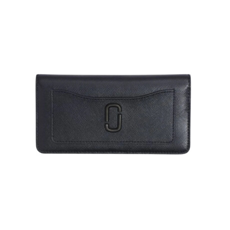 Marc Jacobs - Billetera de cuero inspirada en el diseño elegante de nuestra icónica Snapshot Negro