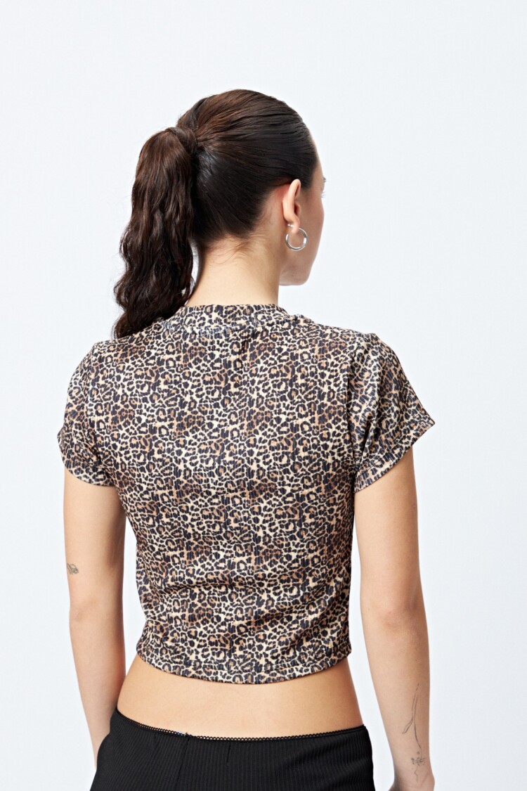 REMERA TODD Animal Print