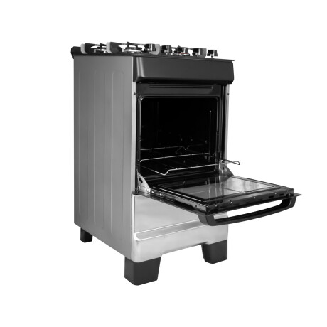 COCINA 4H INOX 4-HORNALLAS GRIS SMARTLIFE SL-KBR504TG