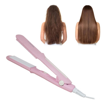 Planchita Para Cabello Plancha Pelo Mujer Alisadora Inova Variante Color Rosa