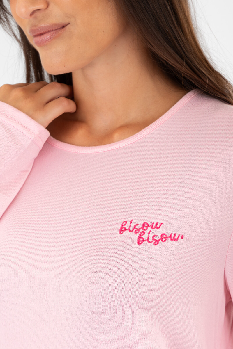 Pijama bisou bisou Rosado