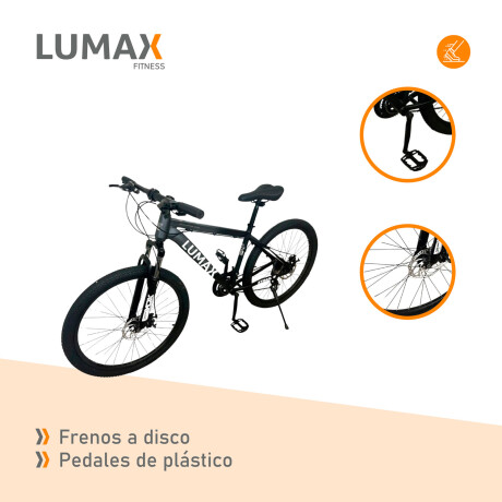 Bicicleta Montaña Lumax 26 Cuadro Aluminio Freno Disco 21 Cambios Bicicleta Montaña Lumax 26 Cuadro Aluminio Freno Disco 21 Cambios