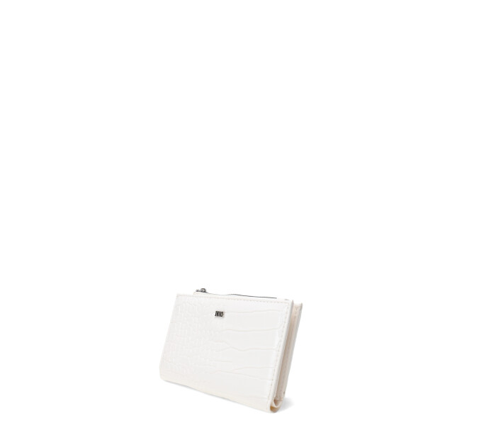 Billetera PASHA con textura Offwhite