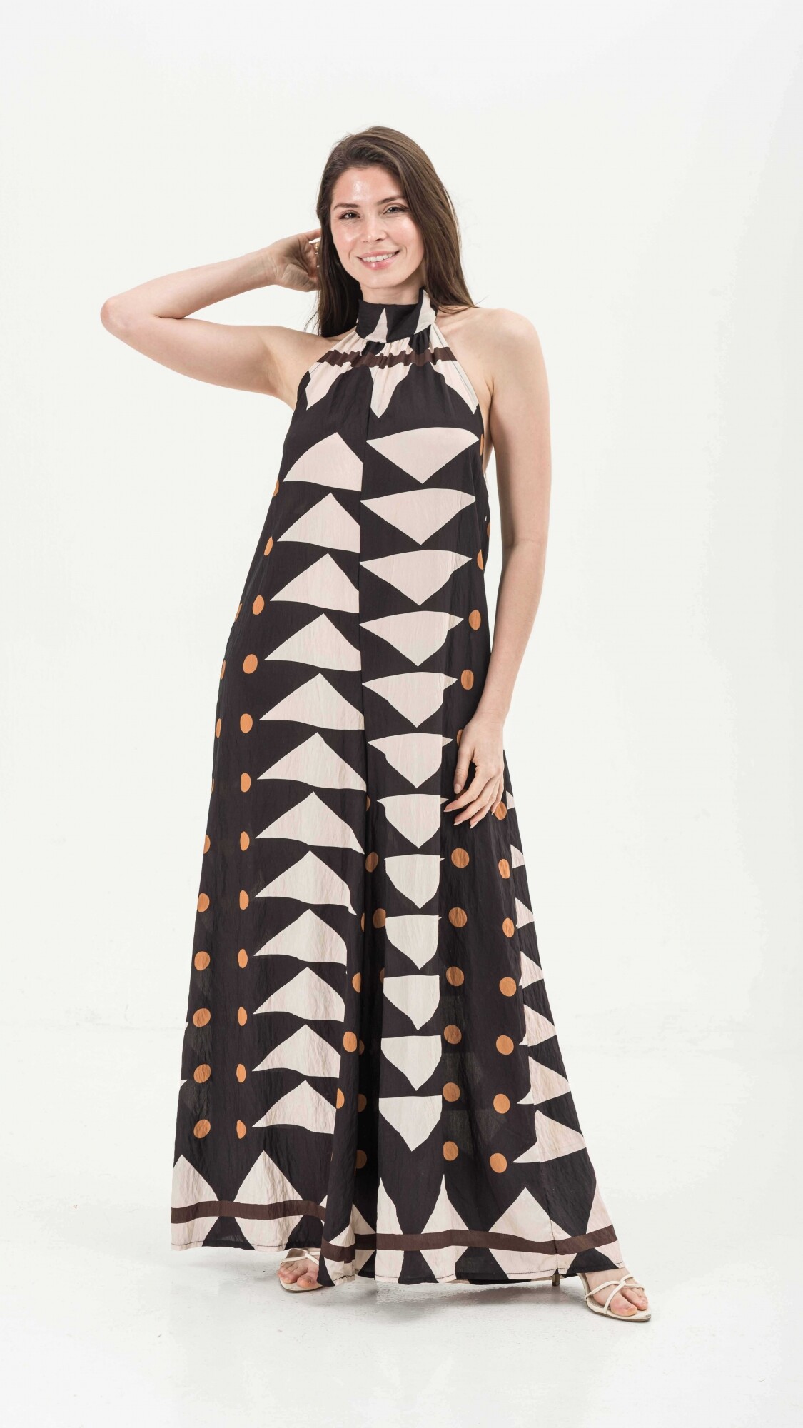 ENTERITO NINA ESTAMPADO NEGRO- BLANCO