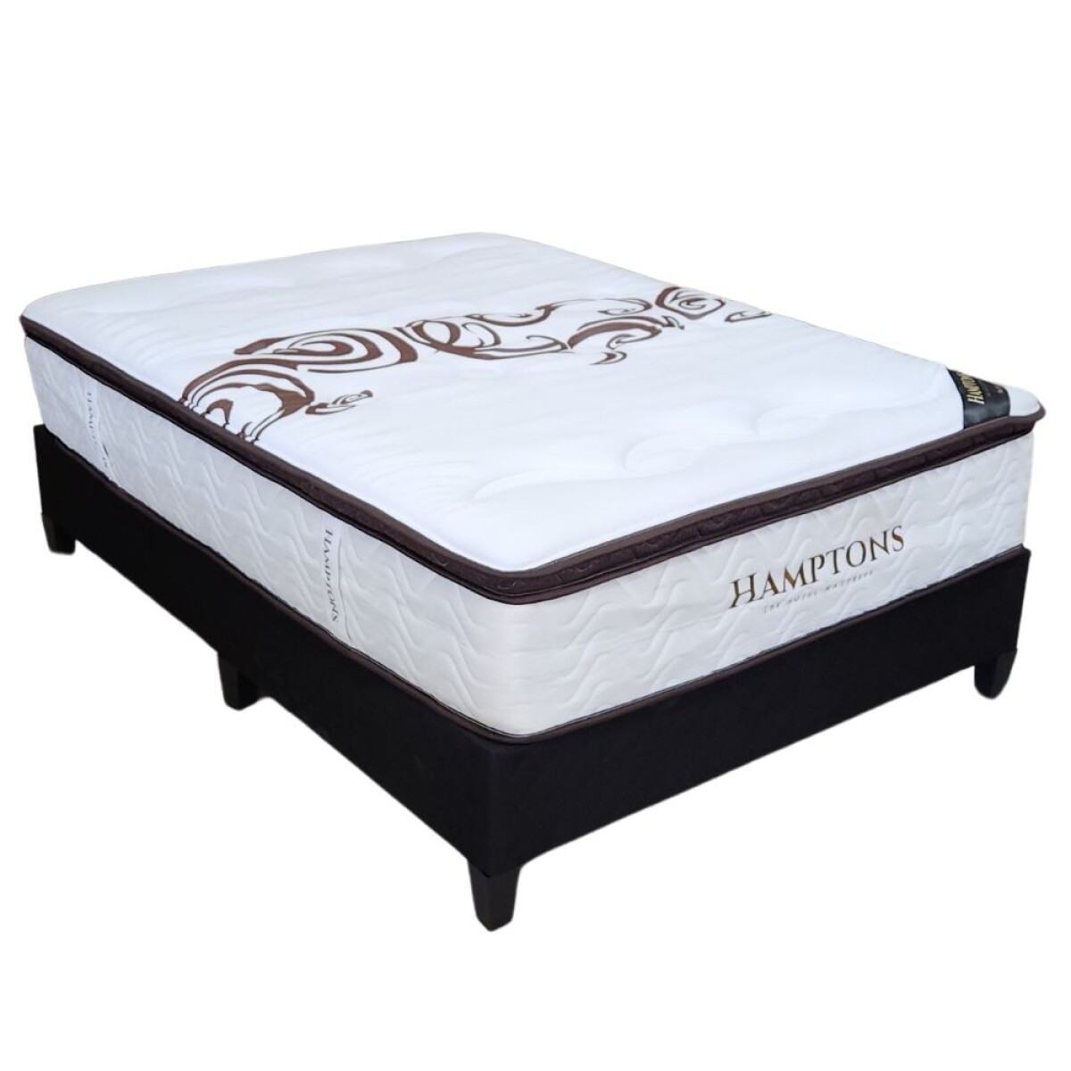 Sommier 2 Plazas Box Hamptons Palladium Hybrid 