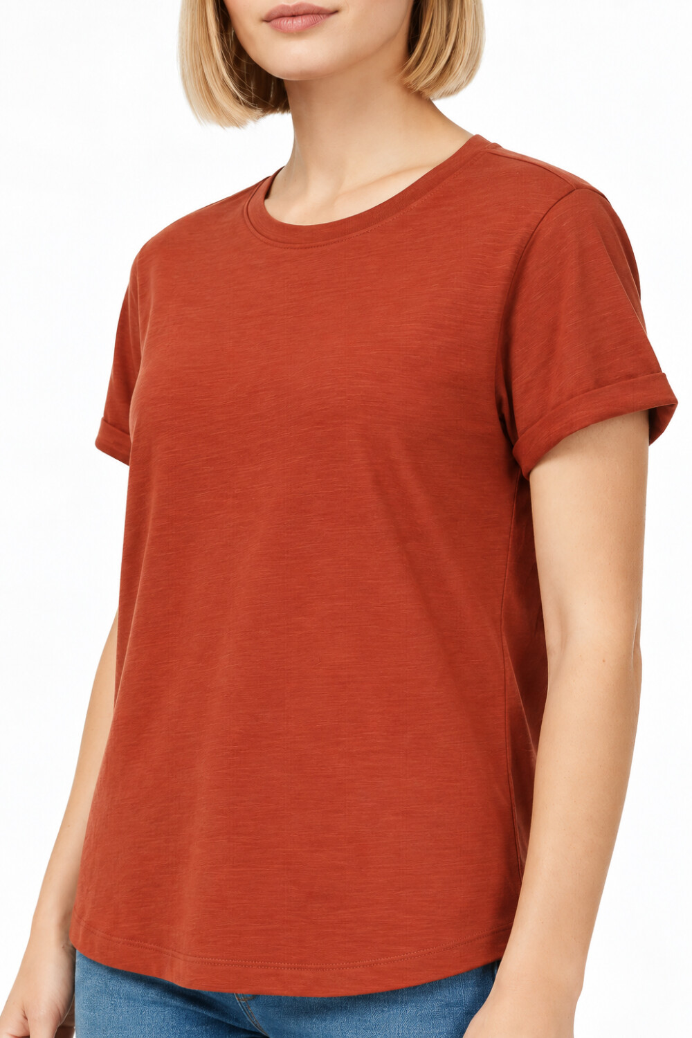 Remera Cordata Terracota