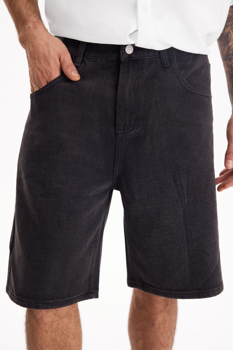 Bermuda De Jean Alaska Negro