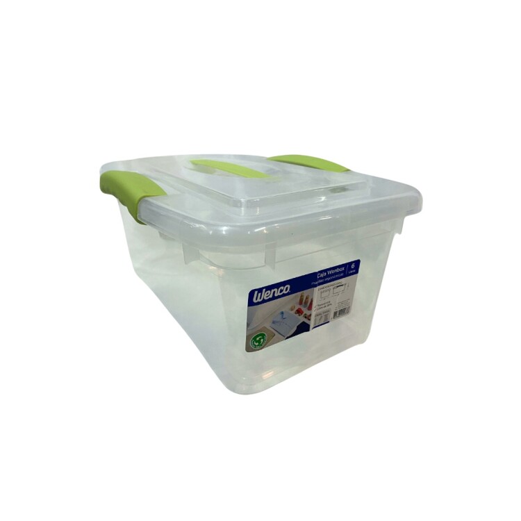 CAJA ORGANIZADORA WENCO 6 LITROS CAJA ORGANIZADORA WENCO 6 LITROS