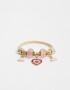 Pulseras Infantiles Con corazón Pulsera Infantil Multidijes Corazón - Dorado