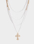 Collares Cortos Religioso Cortos - Dorado