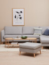 Mueble TV SNESLEV 1 estante color roble Mueble TV SNESLEV 1 estante color roble