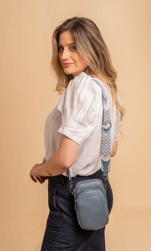 PHONE BAG VALERIANA AZUL PIEDRA