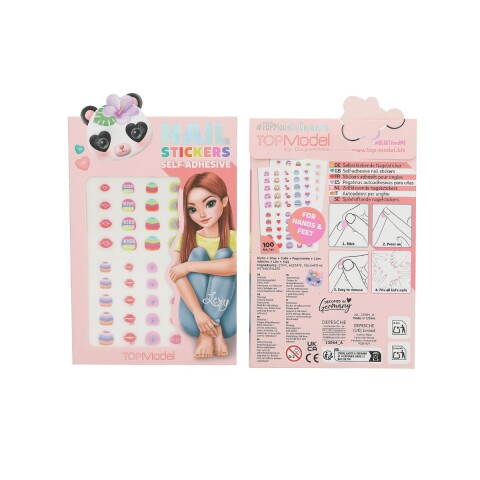 Stickers para uñas x100 un. Lexy