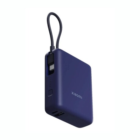 XIAOMI 33W POWER BANK 10000MAH (INTEGRATED CABLE) Cargador Portátil XIAOMI Power Bank 33W 10000 mAh Cable Integrado - Ice Blue