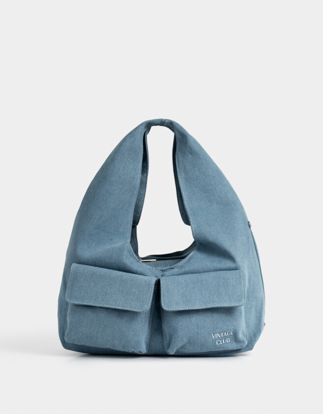 Saca Cartera Saca Denim - Azul Celeste