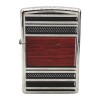 Encendedor ZIPPO 28676 Steel and Wood - ZP286738 plateadocombinado