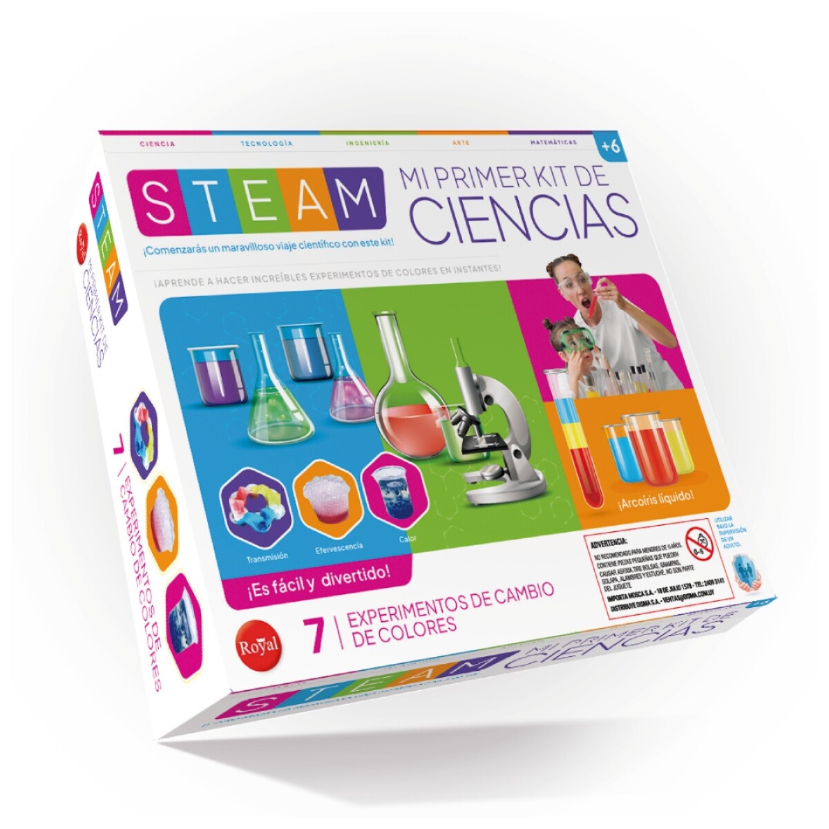 Juego Mi Primer Kit de Ciencia Royal 