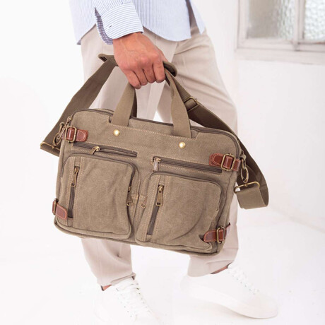 Porta Notebook Mochila World Verde