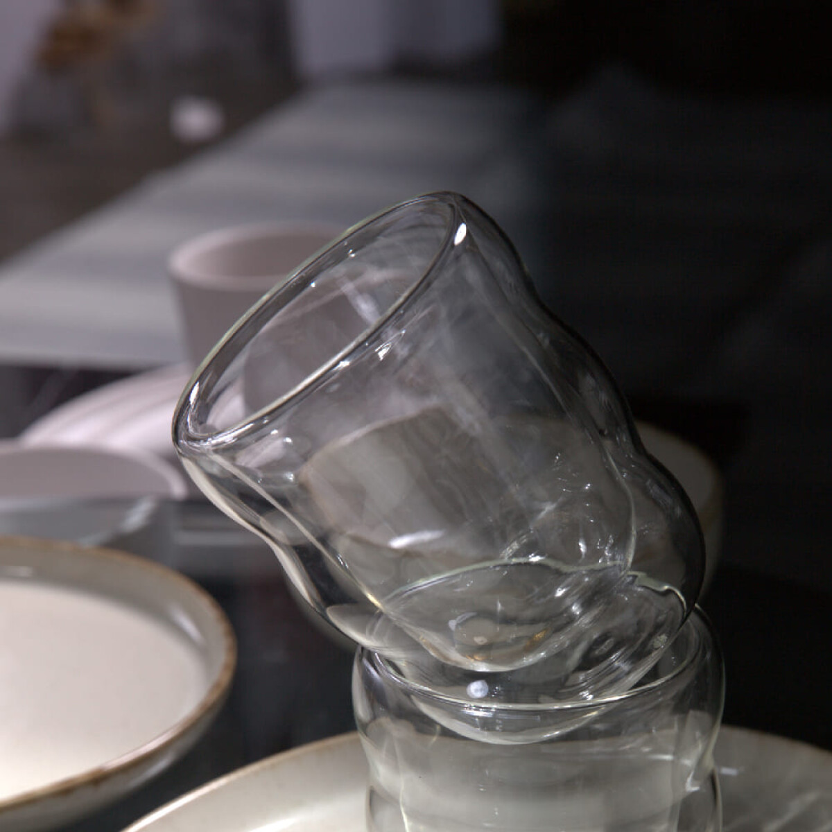 Vaso doble vidrio 350ml 