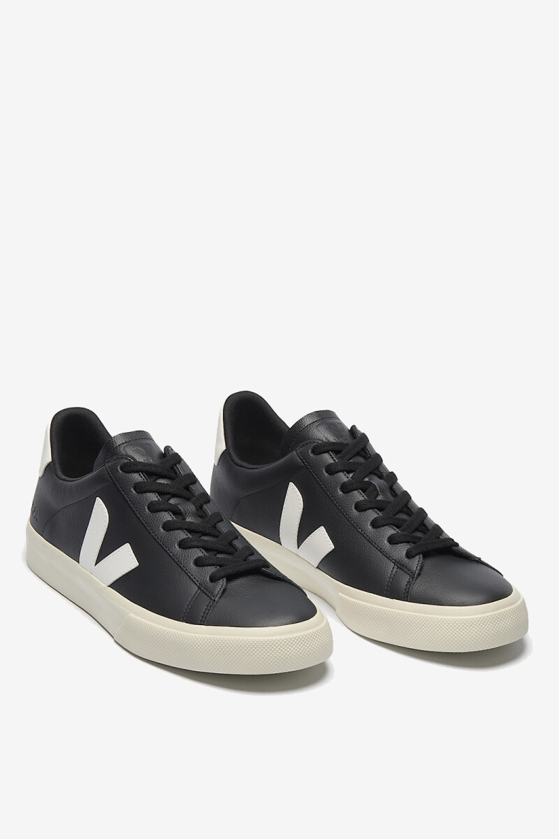 ZAPATILLA CAMPO LEATHER Negro