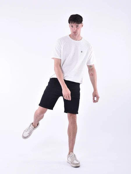 REMERA LINES BLANCO