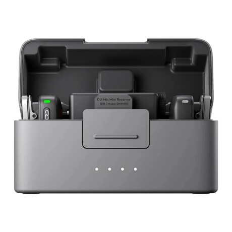 Micrófono Inalámbrico DJI Mic Mini con 2 Transmisores, Receptor y Estuche de Carga Micrófono Inalámbrico DJI Mic Mini con 2 Transmisores, Receptor y Estuche de Carga