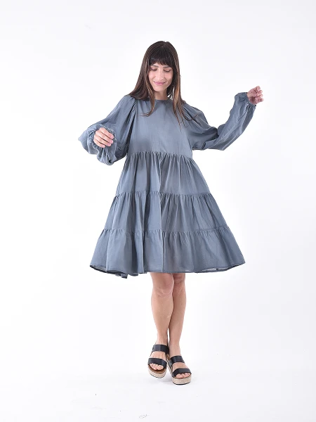 VESTIDO SAGAR AZUL PIEDRA