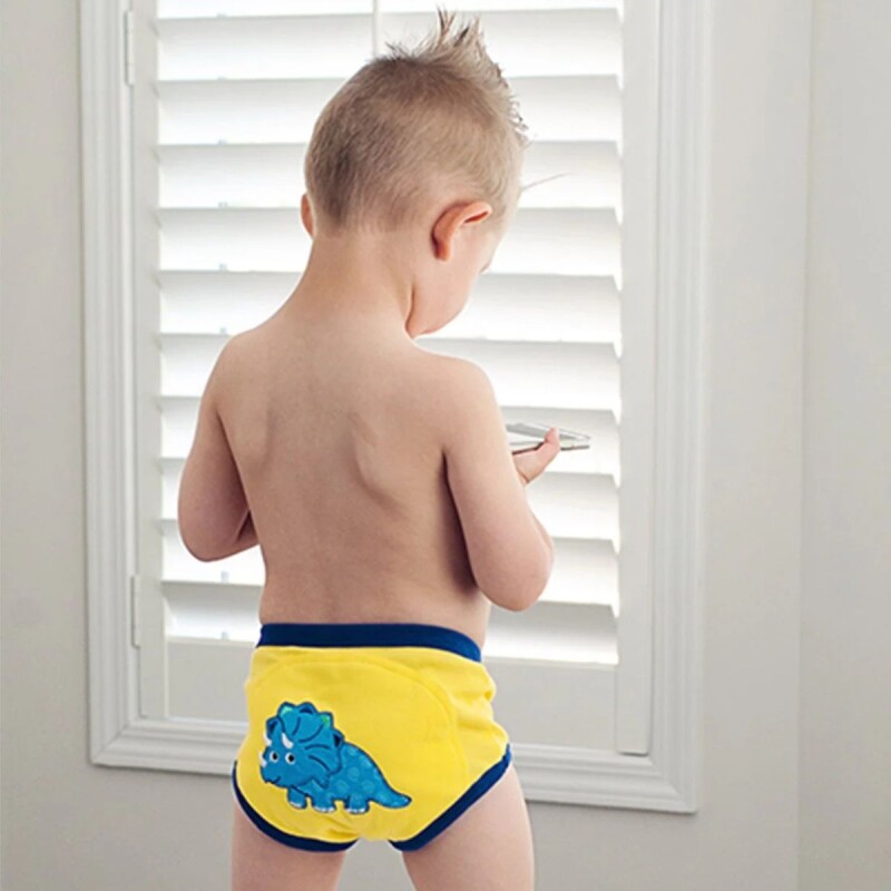 Set x3 de slips absorbentes Dinos 2-3 años Set x3 de slips absorbentes Dinos 2-3 años