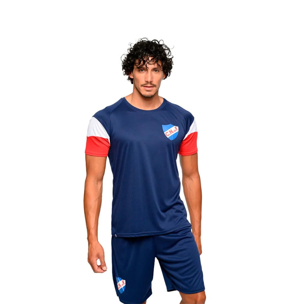 Remera Umbro Nacional de Hombre - 4N100016 - Azul-rojo 