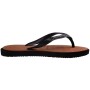Sandalias Havaianas Top Point Fusion Mujer Negro Óxido
