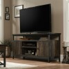 Rack para TV - Sauder - Linea Steel River Nogal