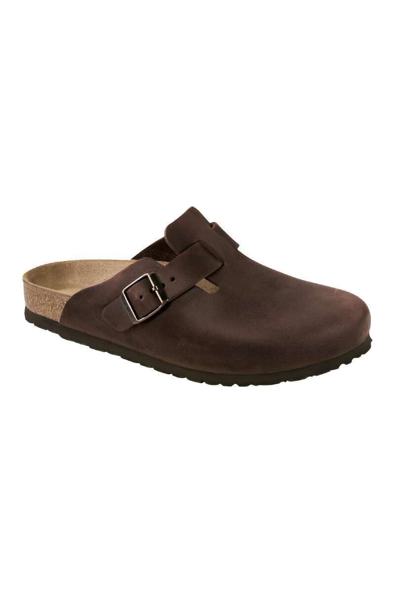 Zueco Boston Oiled Leather - Regular - Habana 