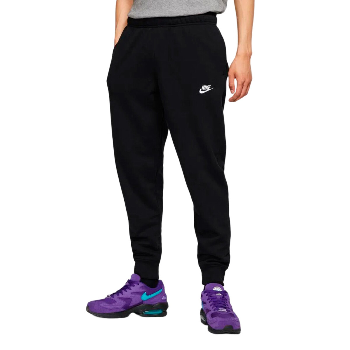 PANTALON NIKE SPORTSWEAR CLUB JOGGER Black — Zooko